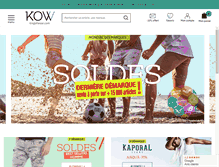 Tablet Screenshot of kingofwear.com